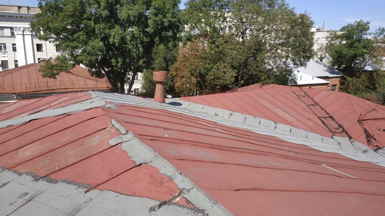 На заміну даху у Харківському художньому музеї потрібно 10 мільйонів гривень